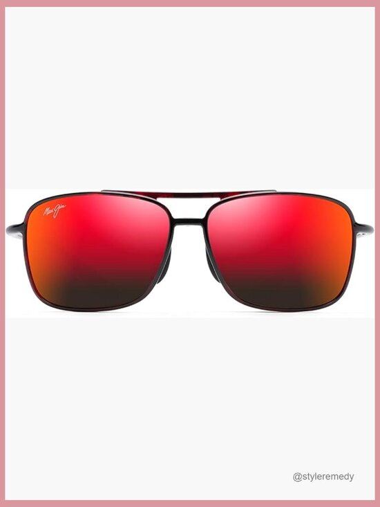 Polarized Aviator Sunglasses with Nylon Frame and UV Protection main image 7